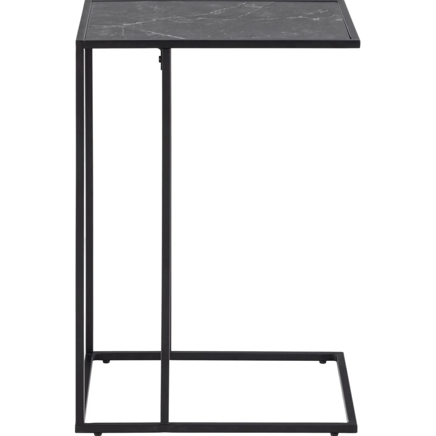 Tarbes Sidobord 63x43x35 cm Svart