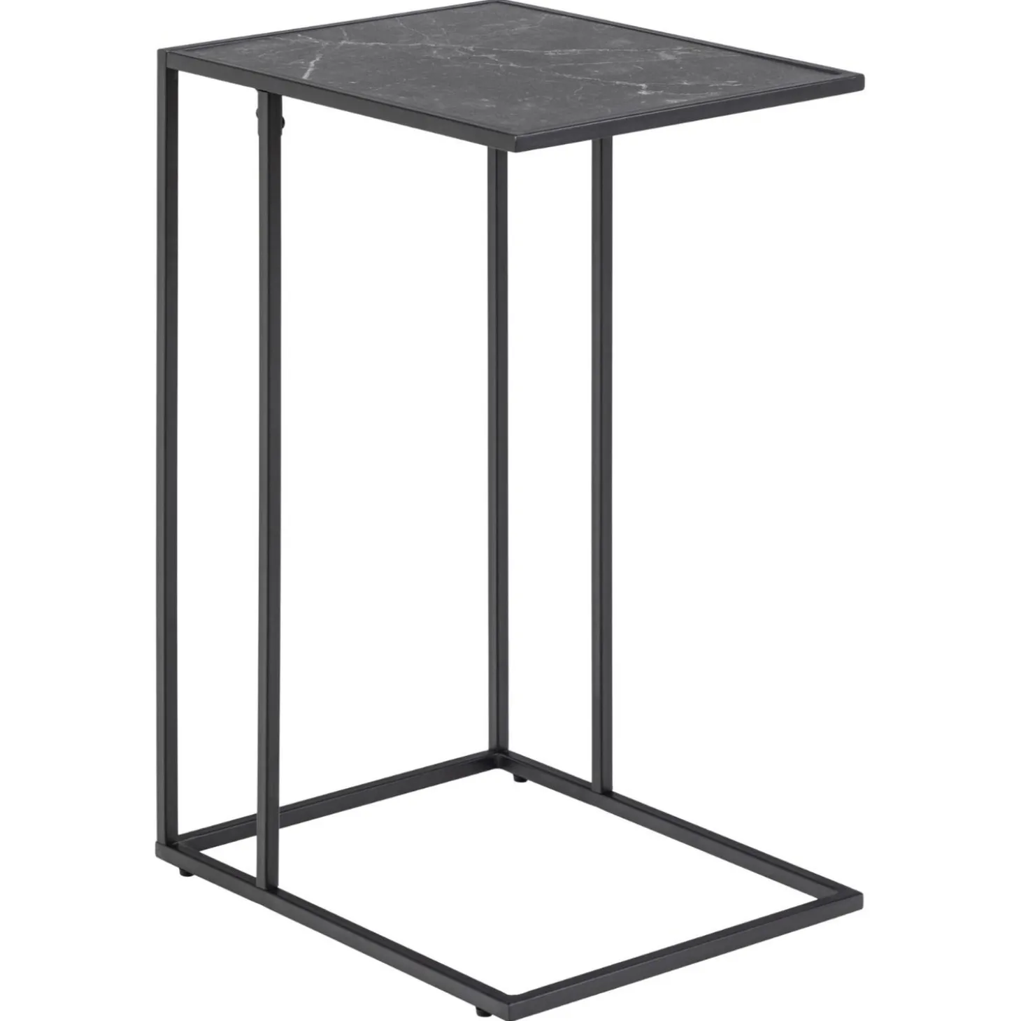 Tarbes Sidobord 63x43x35 cm Svart