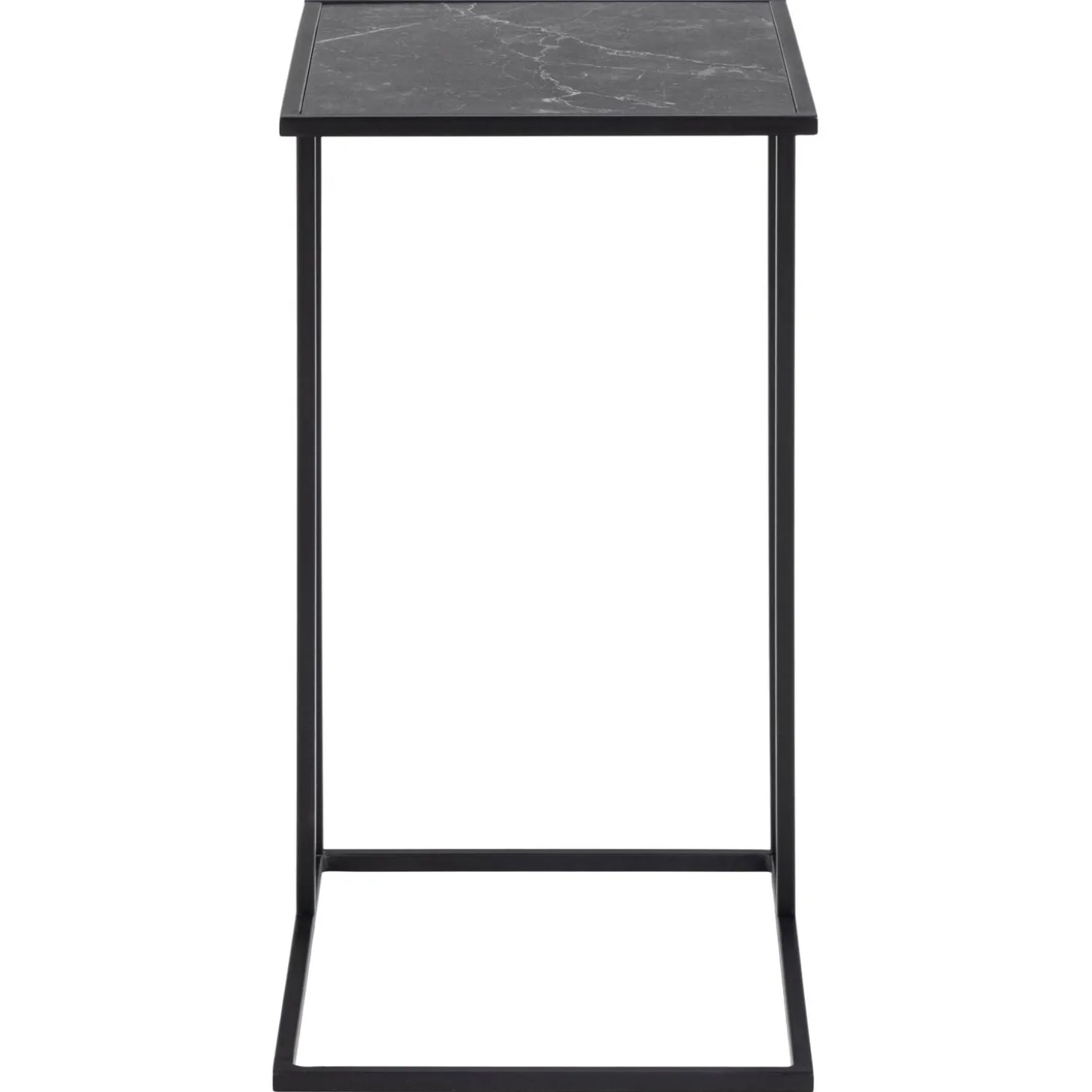 Tarbes Sidobord 63x43x35 cm Svart