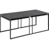 Tarbes Soffbord 120x60 cm Svart