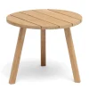 Tennessee Utesidobord Ø50 cm Natur