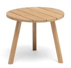 Tennessee Utesidobord Ø50 cm Natur