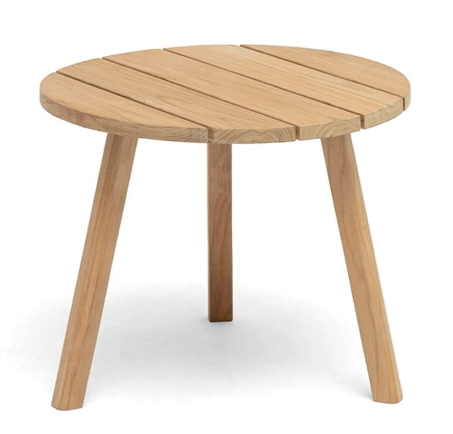 Tennessee Utesidobord Ø50 cm Natur