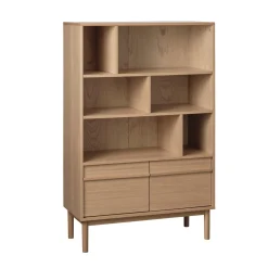 Terra Bokhylla 140 cm Naturlig Ek