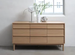 Terra Sideboard 140 cm Naturlig Ek