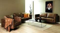 Texas 3-Sits Soffa Mörkbrun