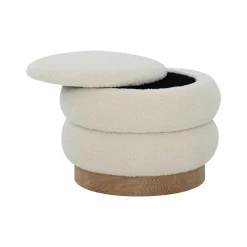 Tide Puff med Förvaring Beige