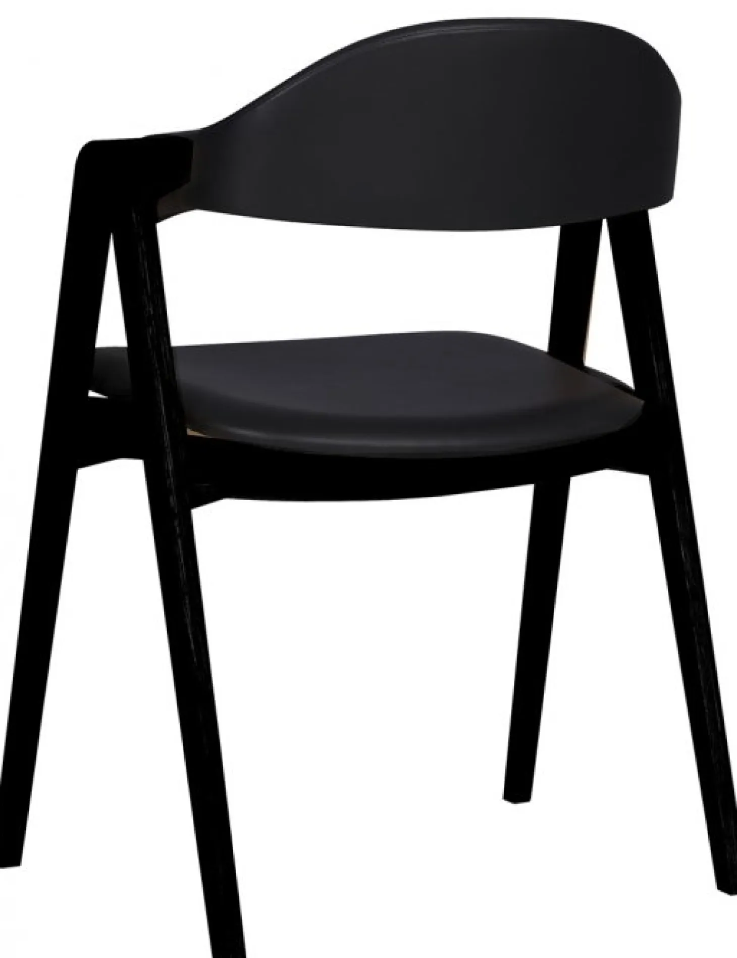 Titan Stol Svart Ek