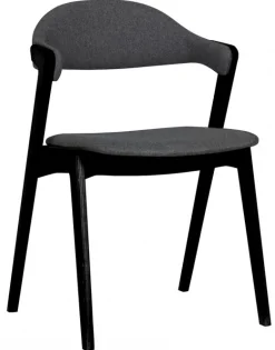 Tonus Stol Svart Ek