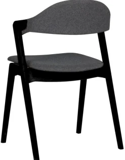 Tonus Stol Svart Ek