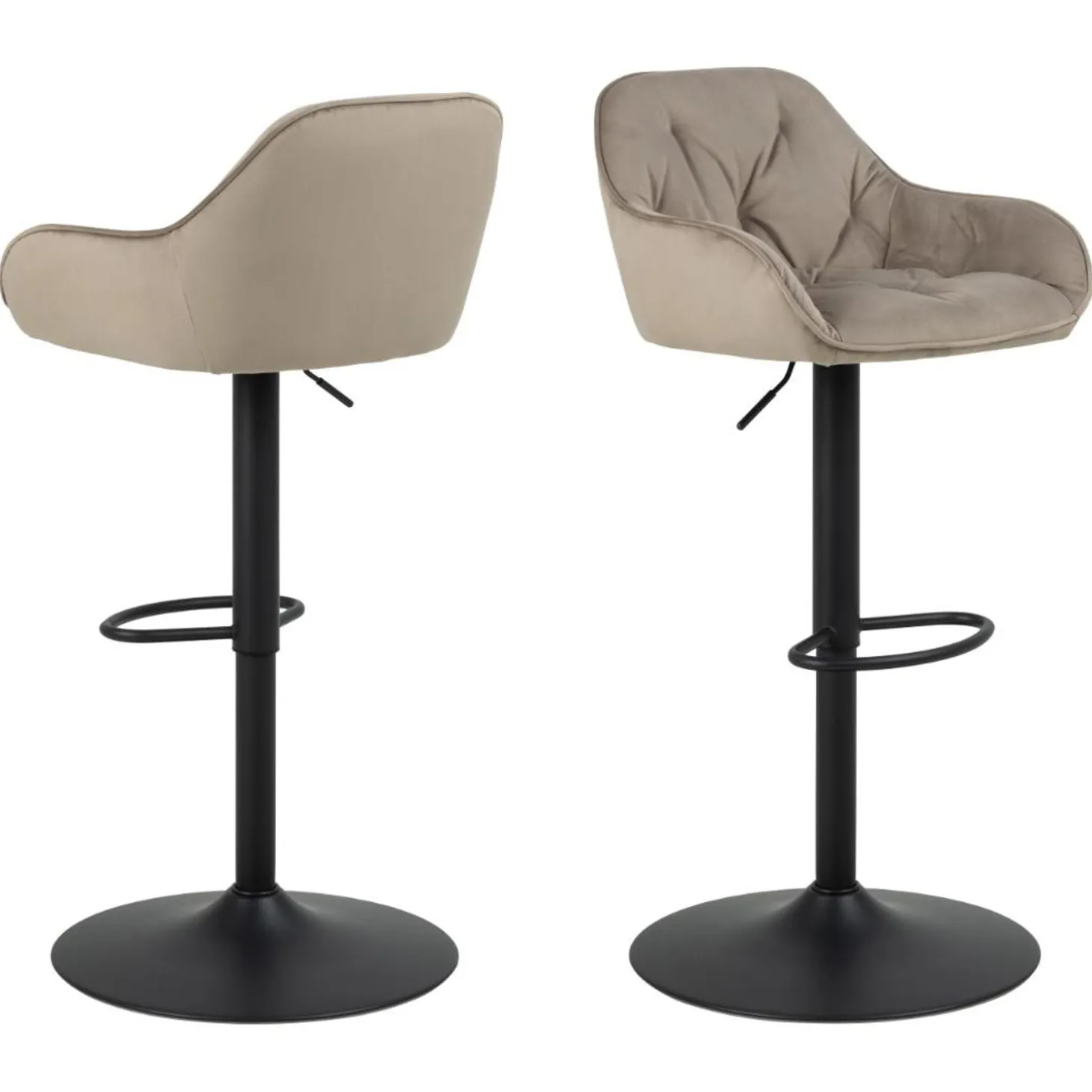 Toulon Barstol Vic tyg Beige