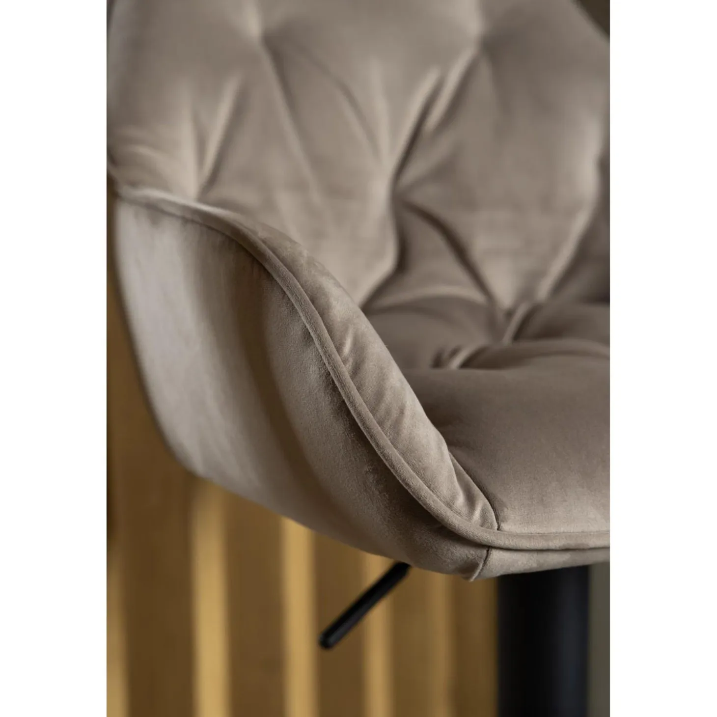 Toulon Barstol Vic tyg Beige