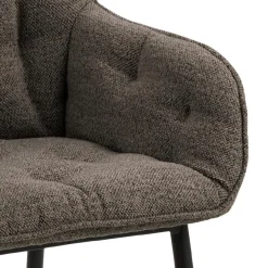Toulon Karmstol Monza tyg Taupe