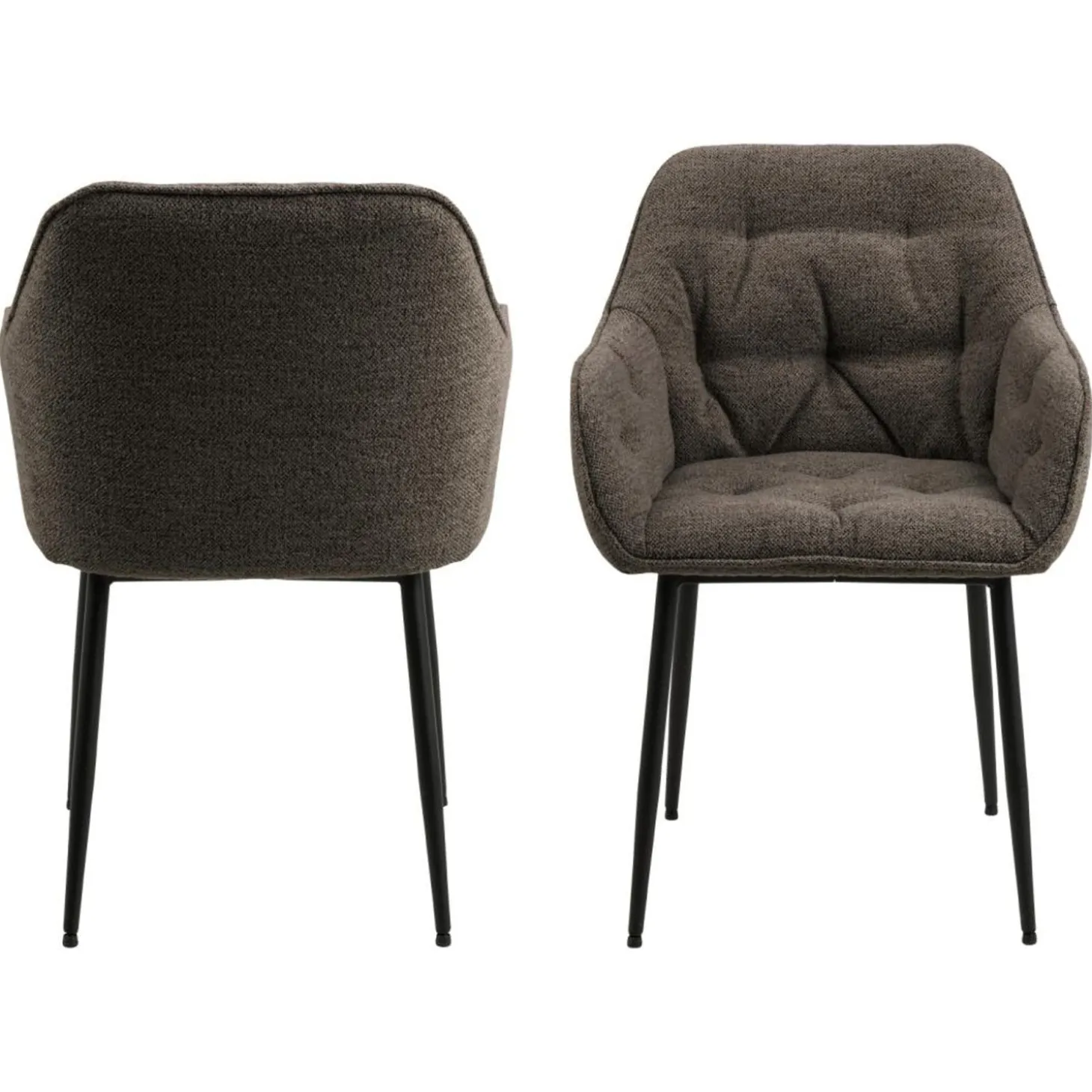 Toulon Karmstol Monza tyg Taupe
