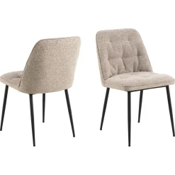 Toulon Matstol Monza tyg Beige