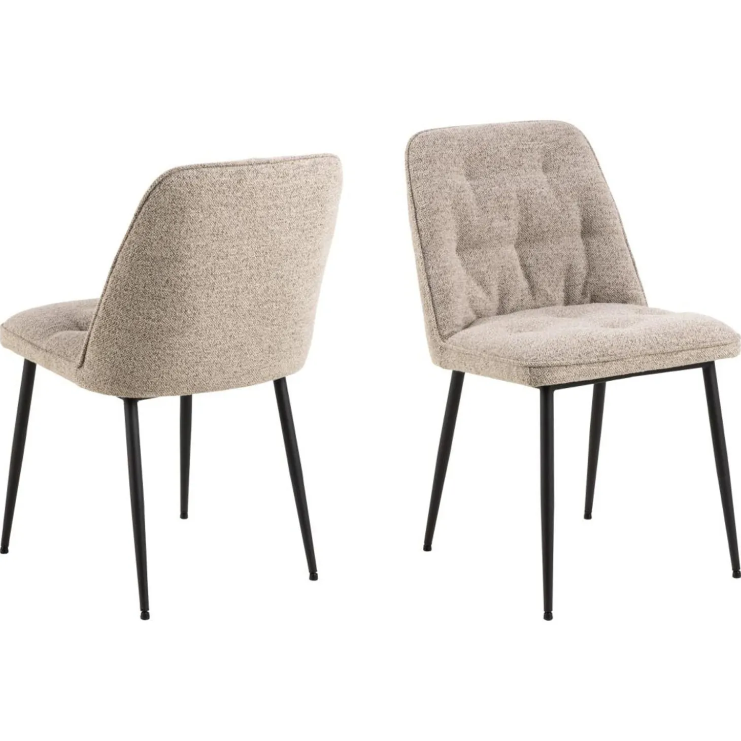 Toulon Matstol Monza tyg Beige