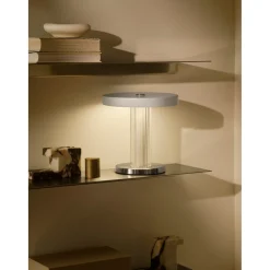 Trezzi Vit Uppladdningsbar Lampa