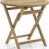 Turin Fällbord Teak 80 cm Rund