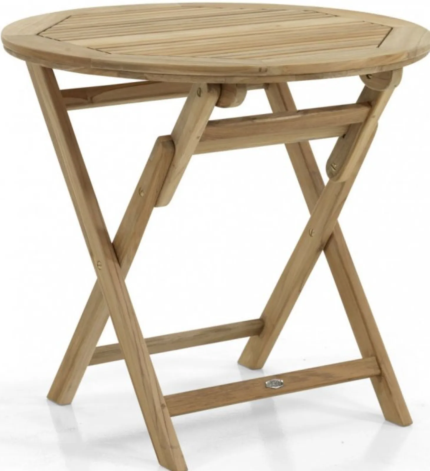 Turin Fällbord Teak 80 cm Rund