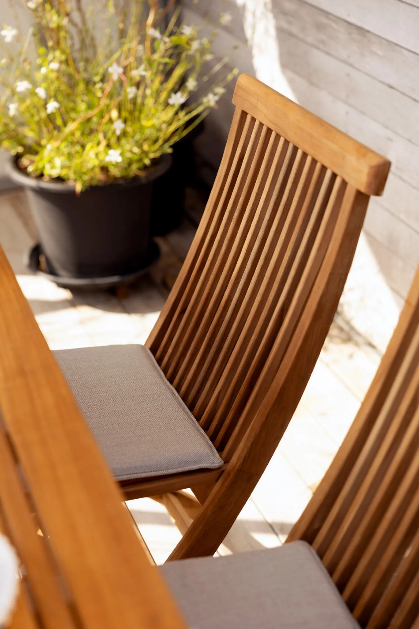 Turin Fällstol Teak