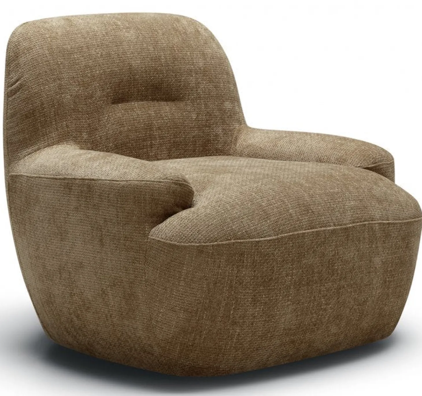 Uma Fåtölj Bloom Teddy Brown