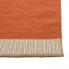 Una Spårbar Ullmatta Rust/Beige/Off White 180x270 cm