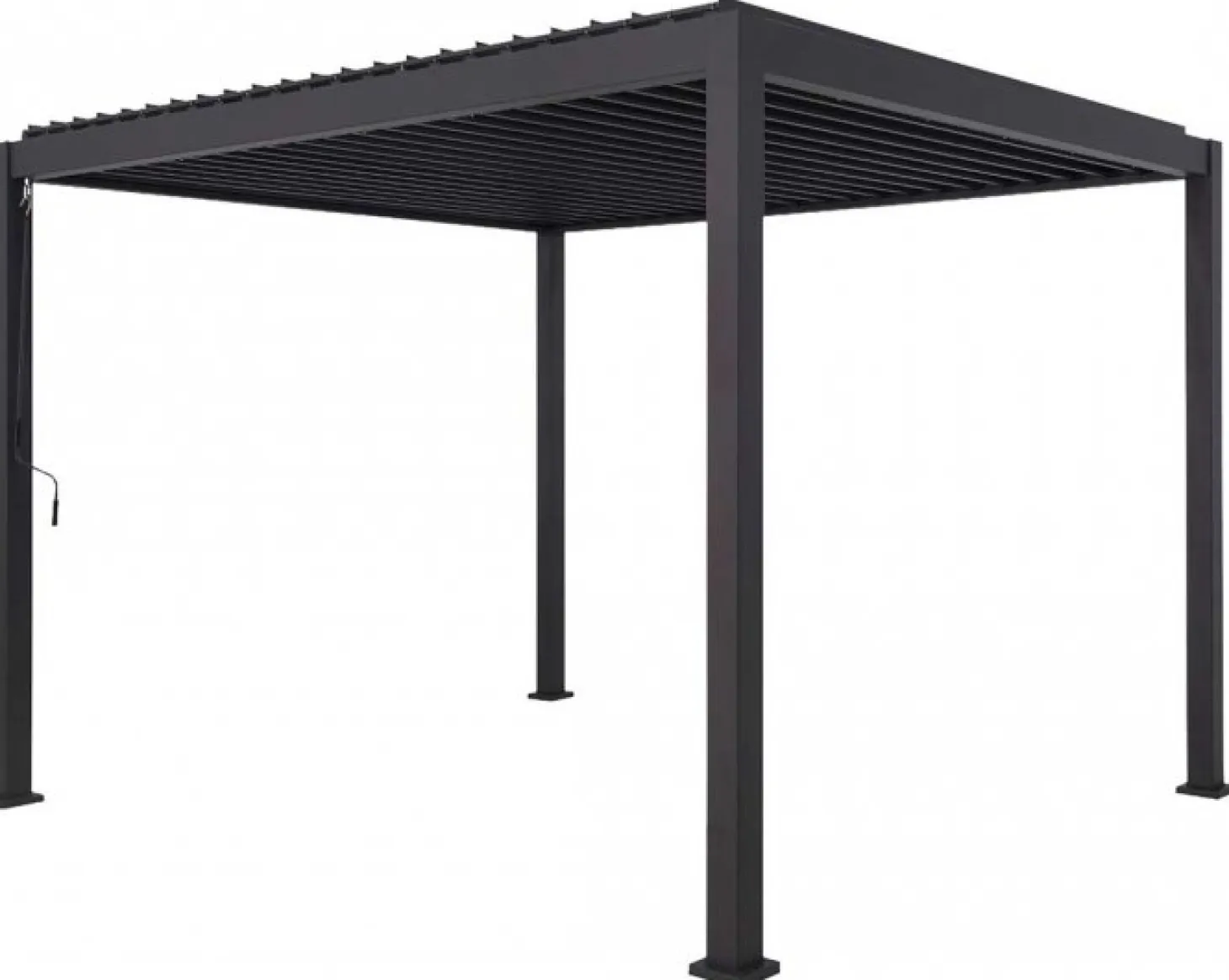 Utsikt Pergola 3x4m Svart