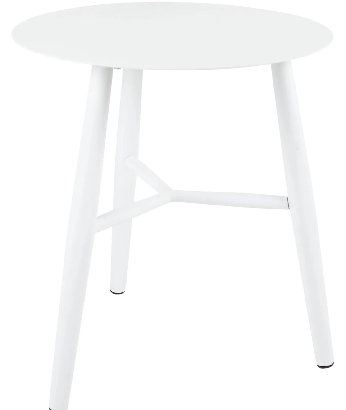 Vannes Sidobord 45 cm Rund Vit