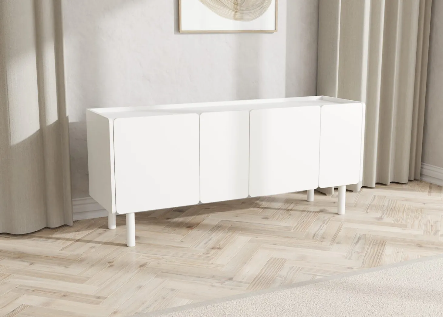 Vector Sideboard 160 cm Vit