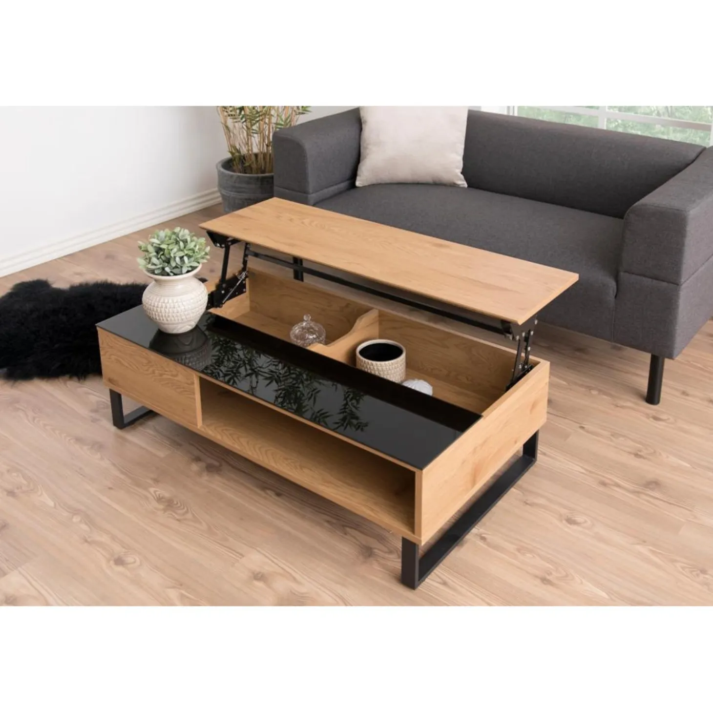 Veijle Soffbord 110x60 cm Vild Ek