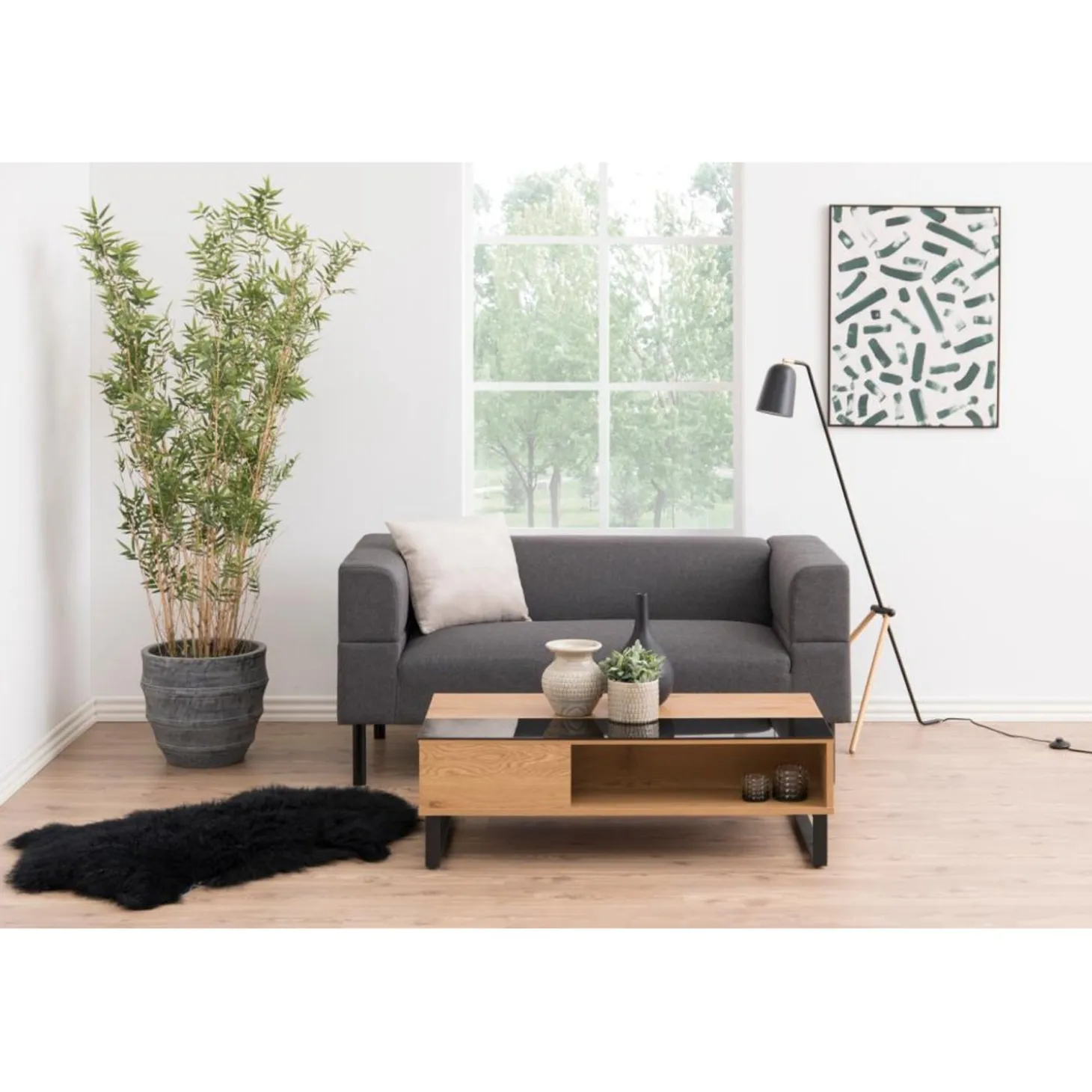 Veijle Soffbord 110x60 cm Vild Ek