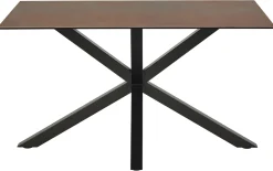 Verdun Matbord 135x80 cm Rostbrun Lemco