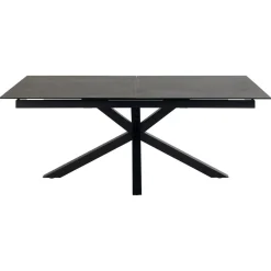 Verdun Matbord 100x200-240 cm Svart Fairbanks