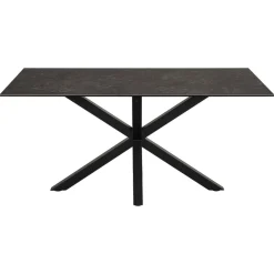 Verdun Matbord 160x90 cm Svart Fairbanks