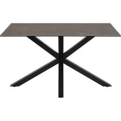 Verdun Matbord 135x80 cm Svart Fairbanks