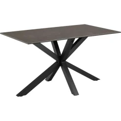 Verdun Matbord 135x80 cm Svart Fairbanks