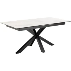 Verdun Matbord 90x168-210 cm Vitt Akranes