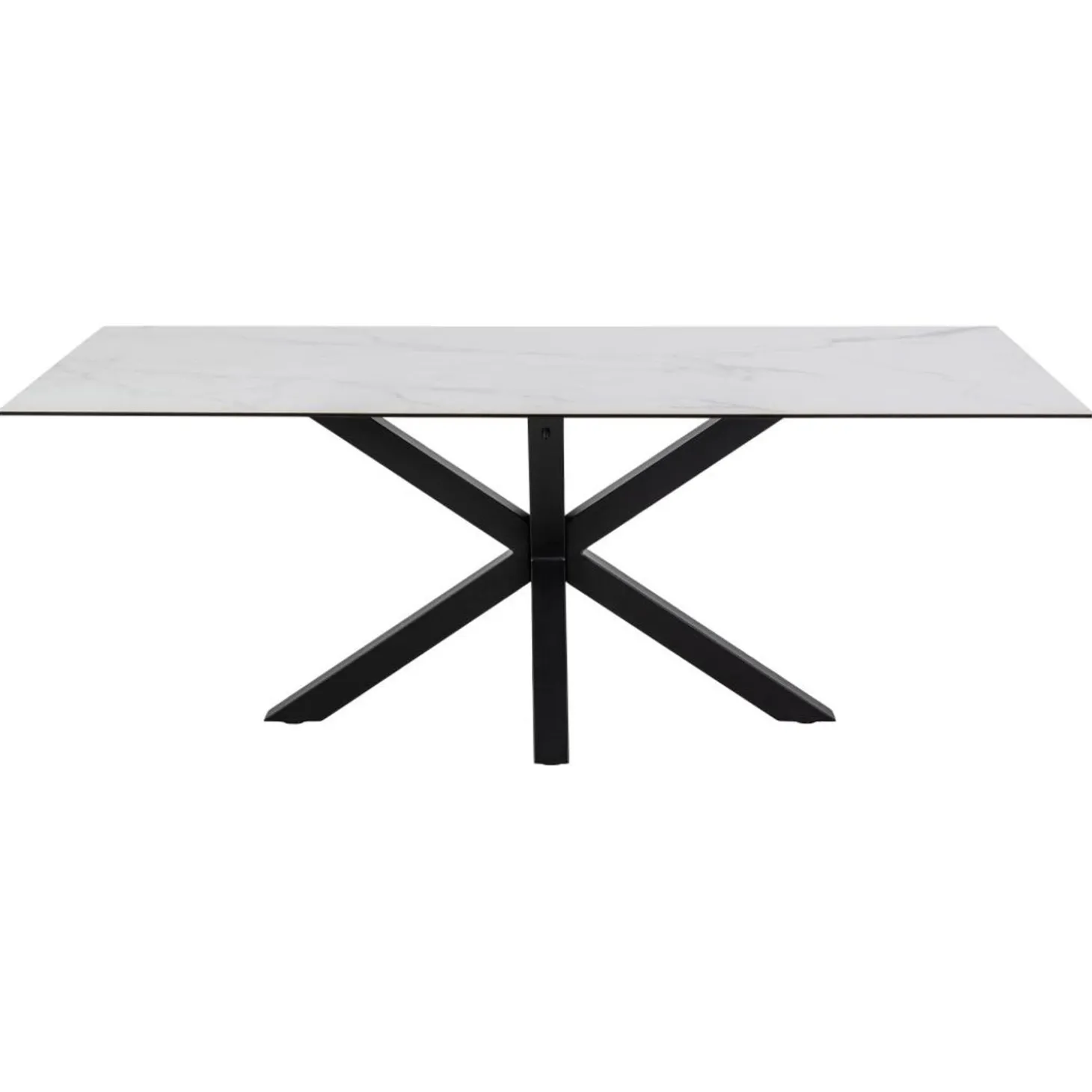Verdun Matbord 200x100 cm Vitt Akranes