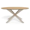 Verdun Soffbord Rund 82 cm Grå/Vildek
