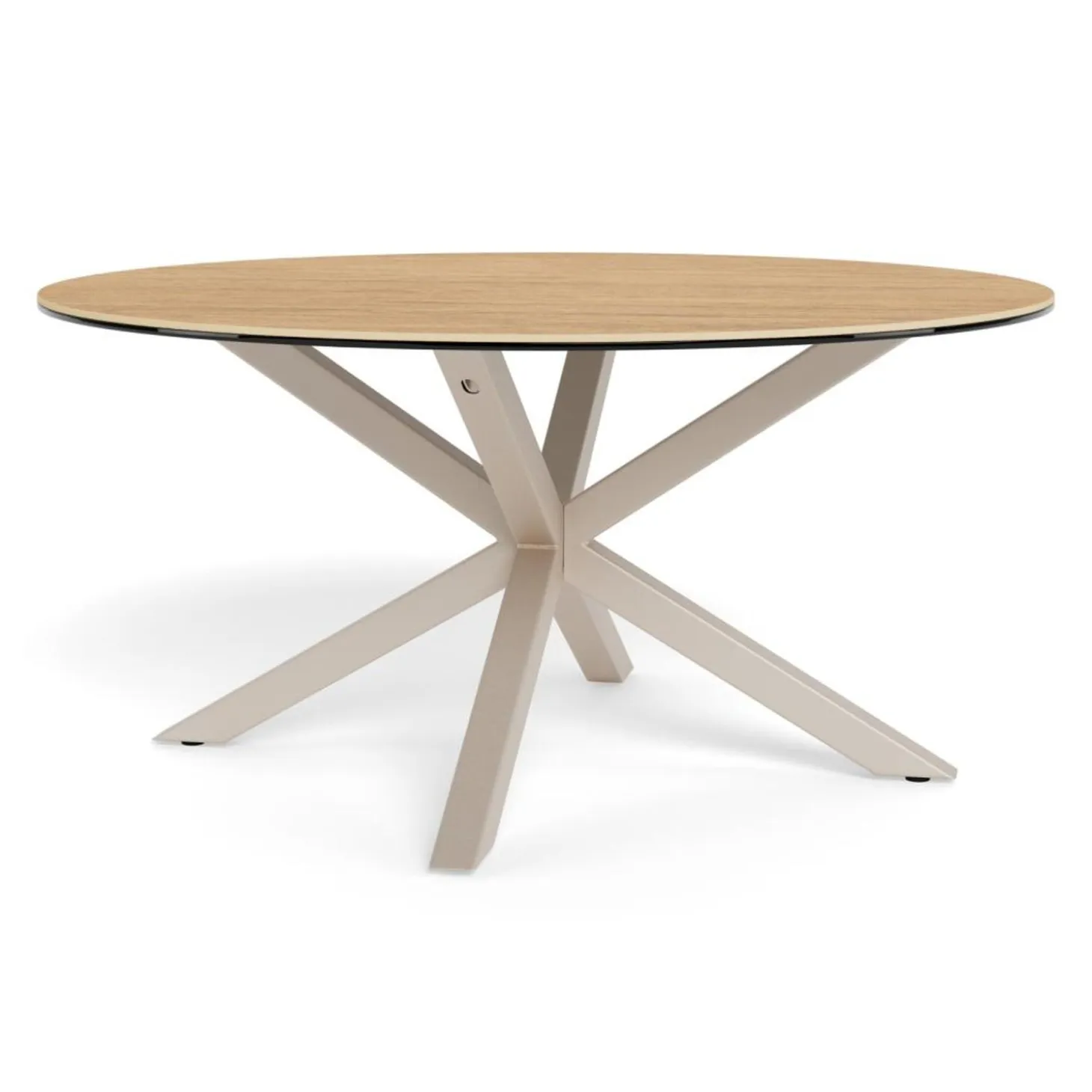 Verdun Soffbord Rund 82 cm Grå/Vildek