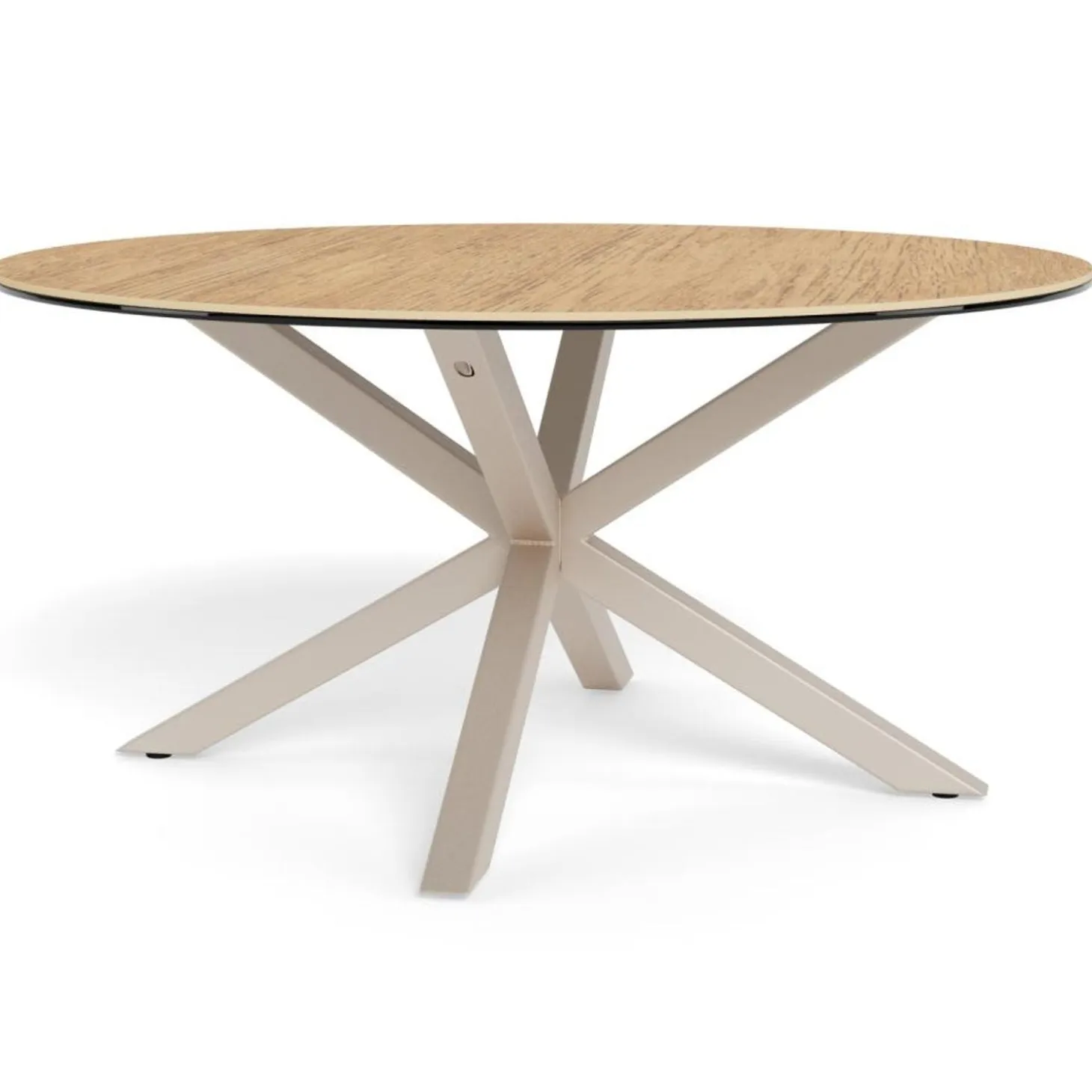 Verdun Soffbord Rund 82 cm Grå/Vildek