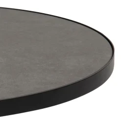 Vernon Soffbord Rund 66 cm Svart