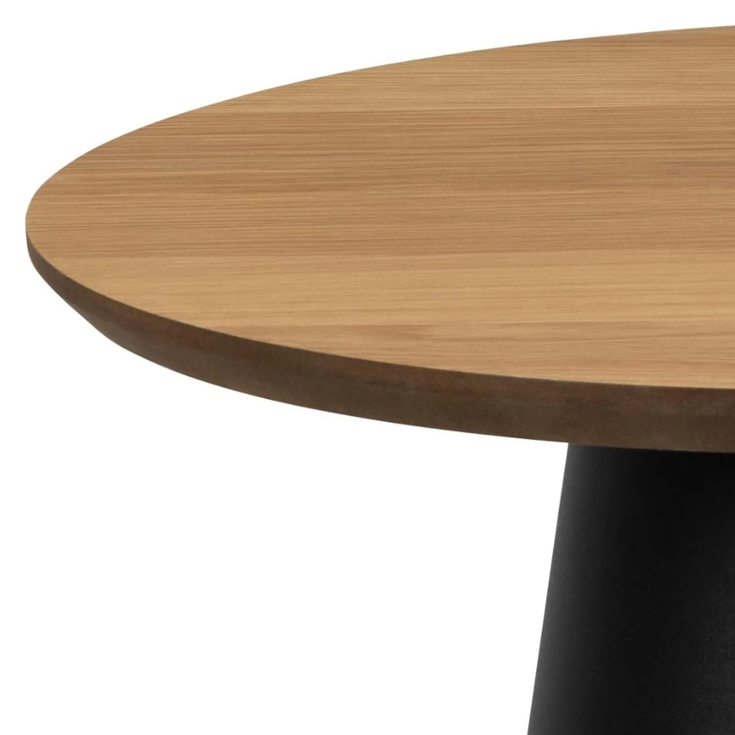 Vernon Soffbord Rund 45 cm Svart