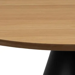 Vernon Soffbord Rund 65 cm Svart