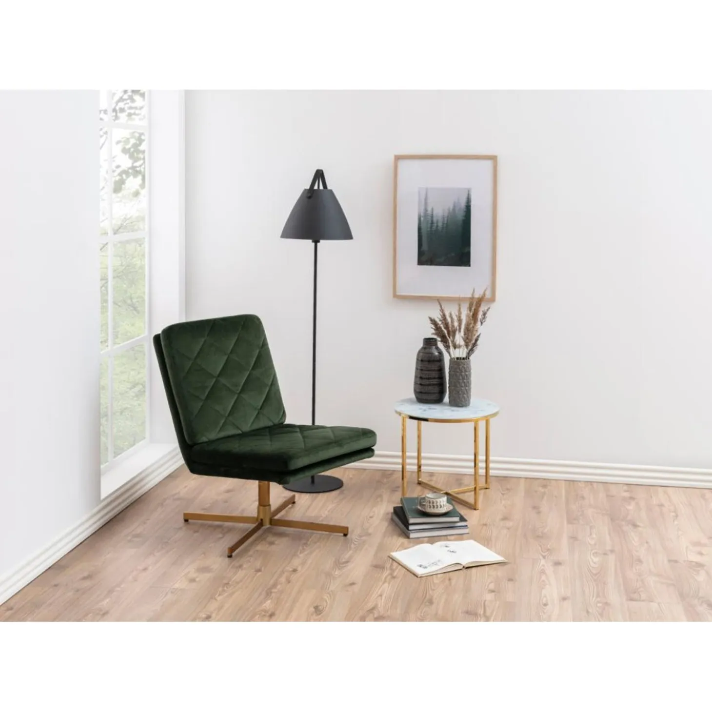 Versailles Sidobord Rund 50 cm