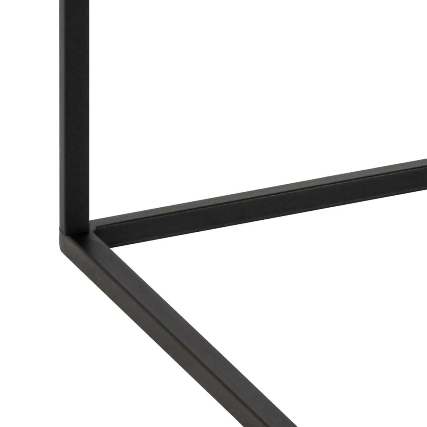 Vesterbro Soffbord 110x55 cm Svart Marquina