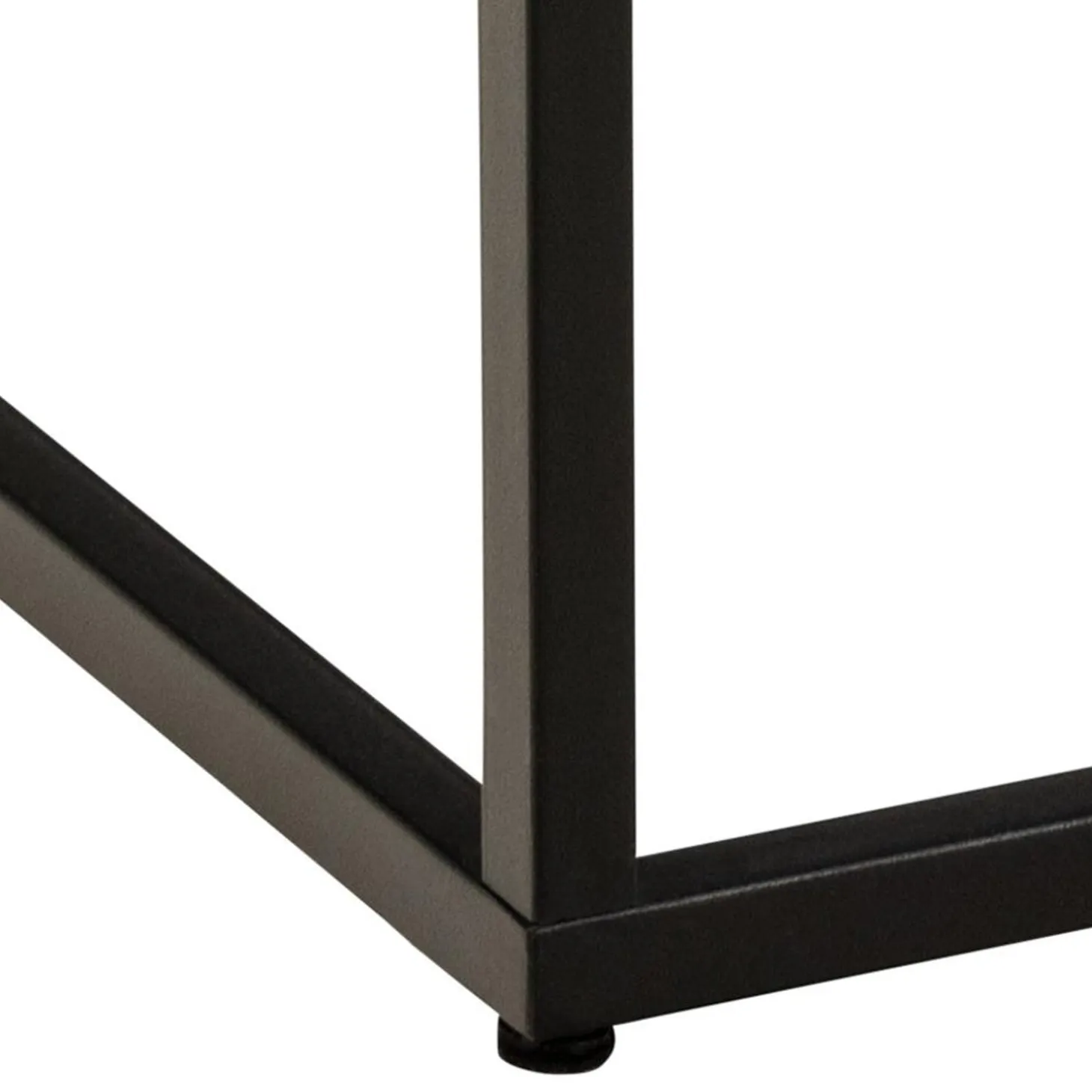 Vesterbro Soffbord 40x40 cm Svart Marquina