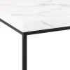 Vesterbro Soffbord 110x55 cm Vit Carrara