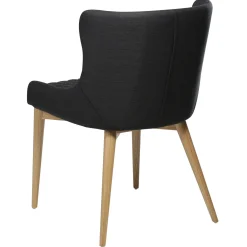 Vetro Stol Black, Oak