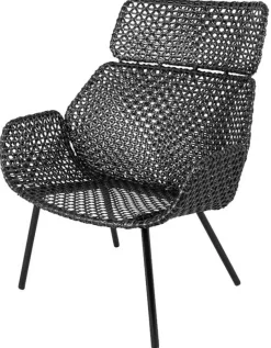 Vibe Fåtölj Hög Black/Graphite